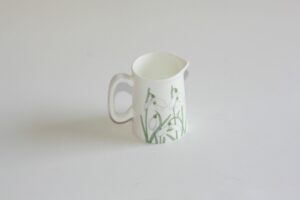 Snowdrop design tiny jug